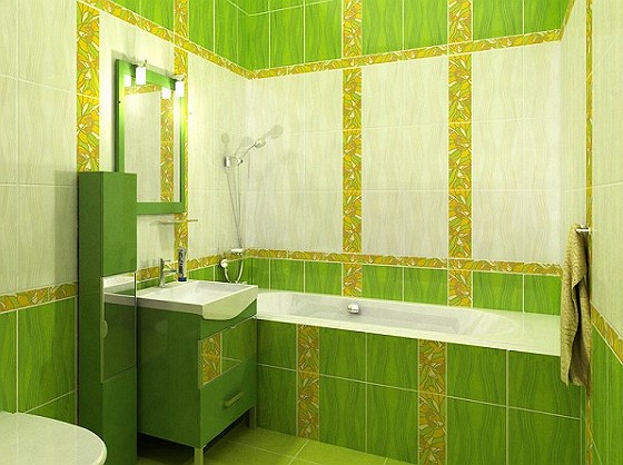 Ванная комната в желтом цвете – частичка солнца в квартире